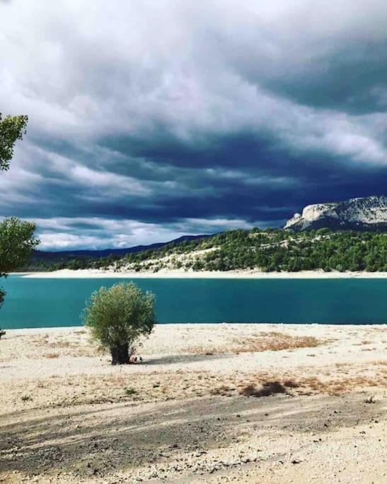 La Maison Des Pins Saint-Julien-du-Verdon Exteriör bild
